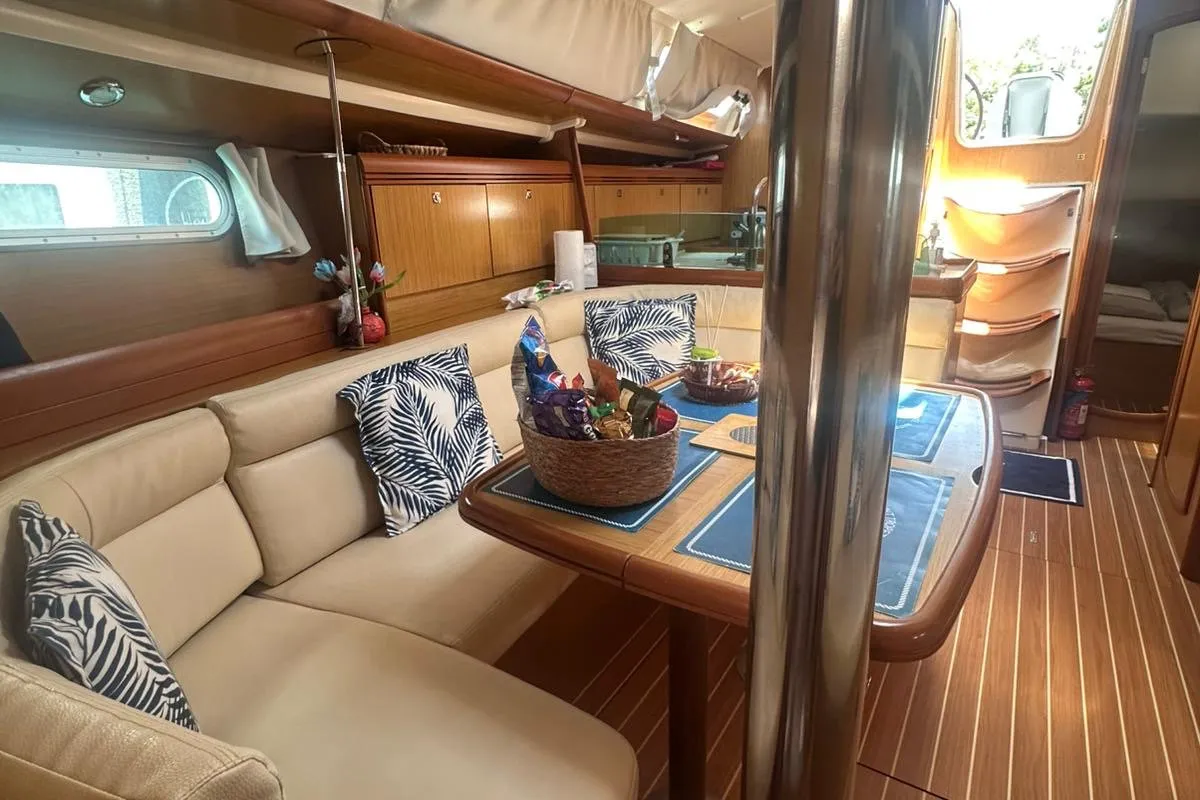 Steelbird I, a Jeanneau Sun Odyssey 39i sailboat at Fethiye, Turkey