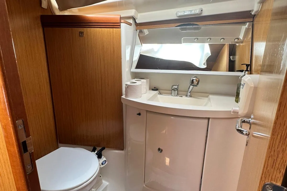 Steelbird I, a Jeanneau Sun Odyssey 39i sailboat at Fethiye, Turkey