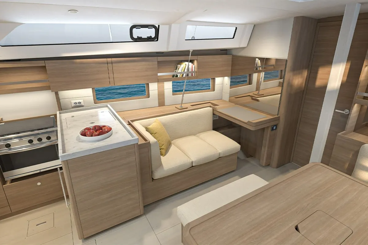 ARENA, a Beneteau Oceanis 47 sailboat at Kos, Greece