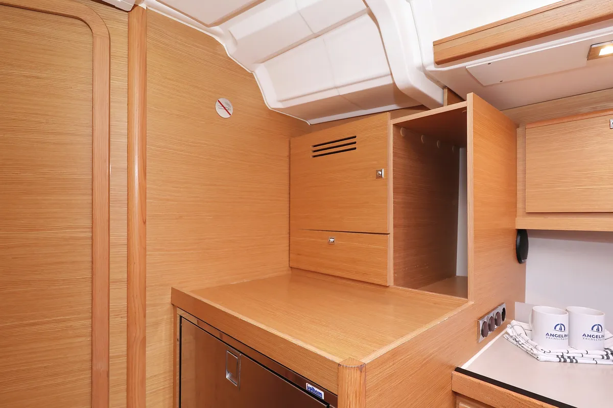 Adriatic Office, a Dufour 430 GL sailboat at Grad Trogir, Croatia