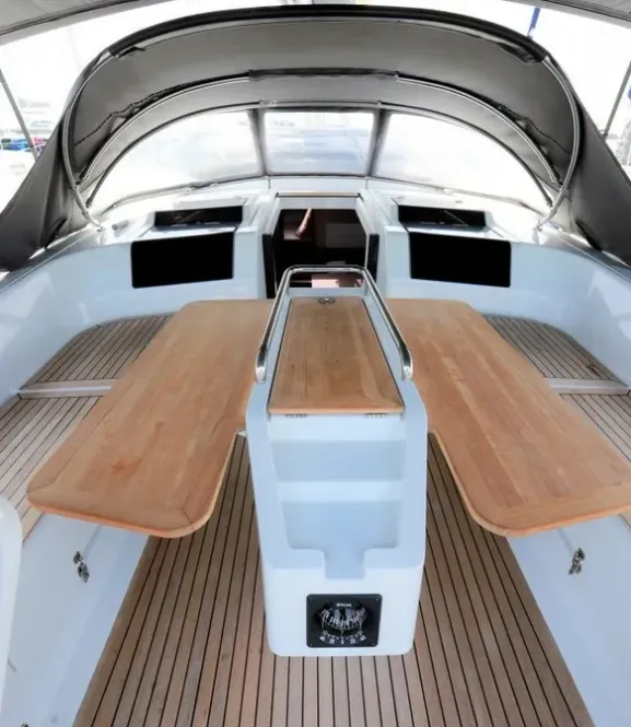 Nimbus, a Hanse 458 sailboat at Athens, Greece