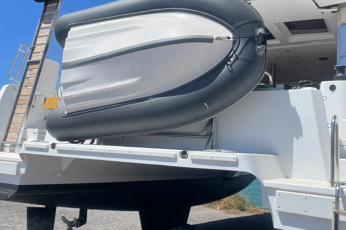 Mareluna (Pax 10), a Bali Catsmart catamaran at Municipal Unit of Lefkada, Greece