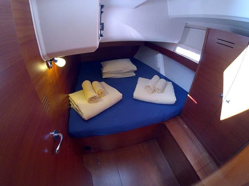 Cabin on Private dancer II, a Dufour 460 GL sailboat at Grad Šibenik, Croatia