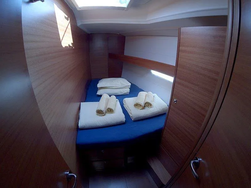 Head on Private dancer II, a Dufour 460 GL sailboat at Grad Šibenik, Croatia