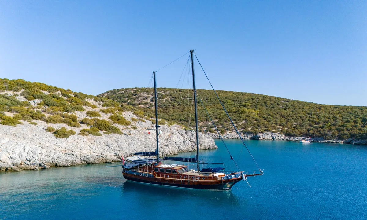 Exterior view of Capricorn 1, a Custom Made Capricorn 1 motor yacht at Athens, Greece