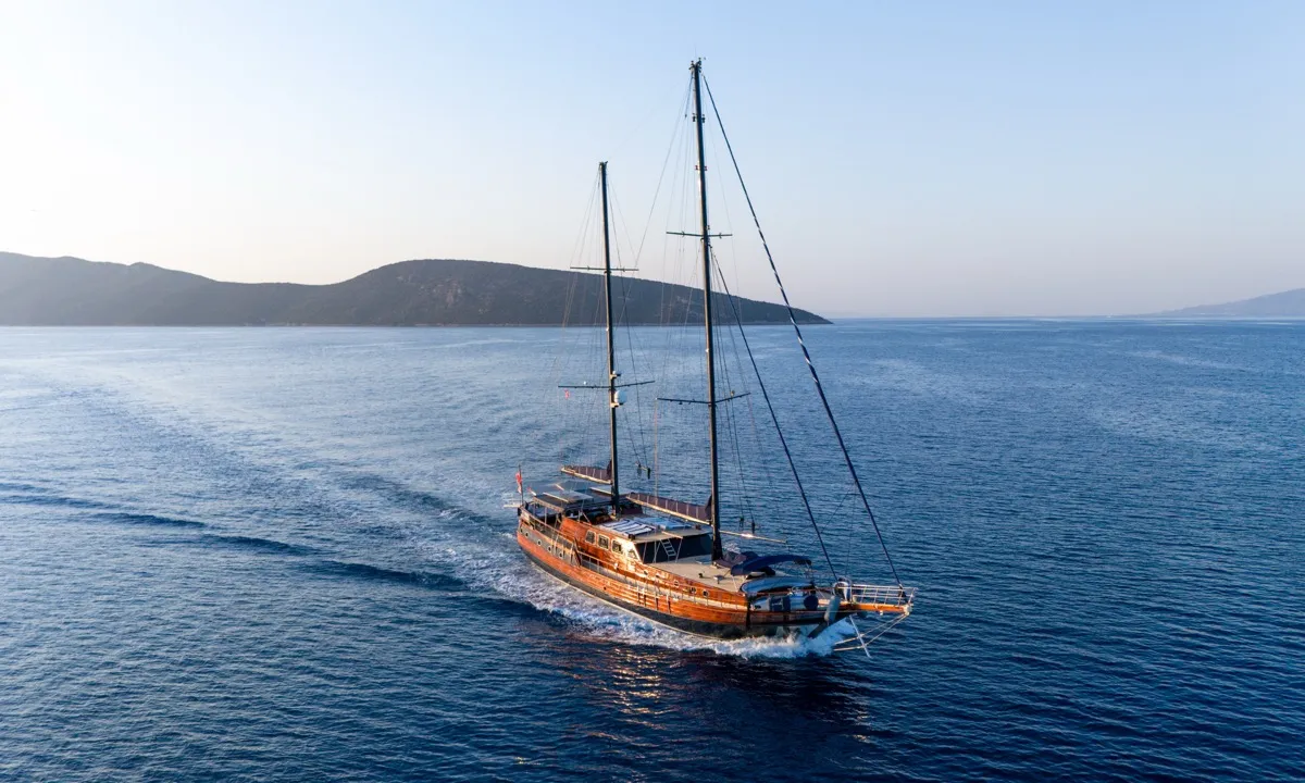 Exterior view of Capricorn 1, a Custom Made Capricorn 1 motor yacht at Athens, Greece