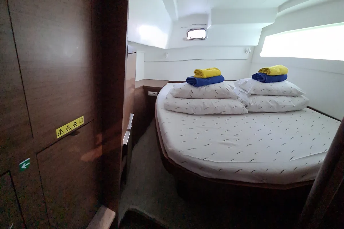 Cabin on Sailing Point, a Lagoon 40 catamaran at Split, Croatia