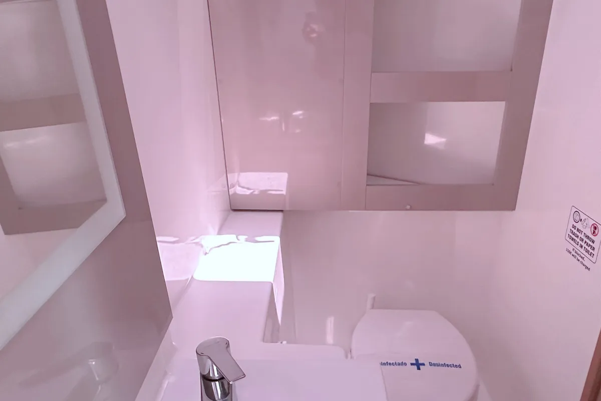 Head on Laja, a Fountaine Pajot Isla 40 catamaran at Palma de Mallorca, Spain