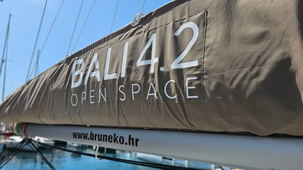 Stairway To Heaven, a Bali 4.2 catamaran at Zadar, Croatia