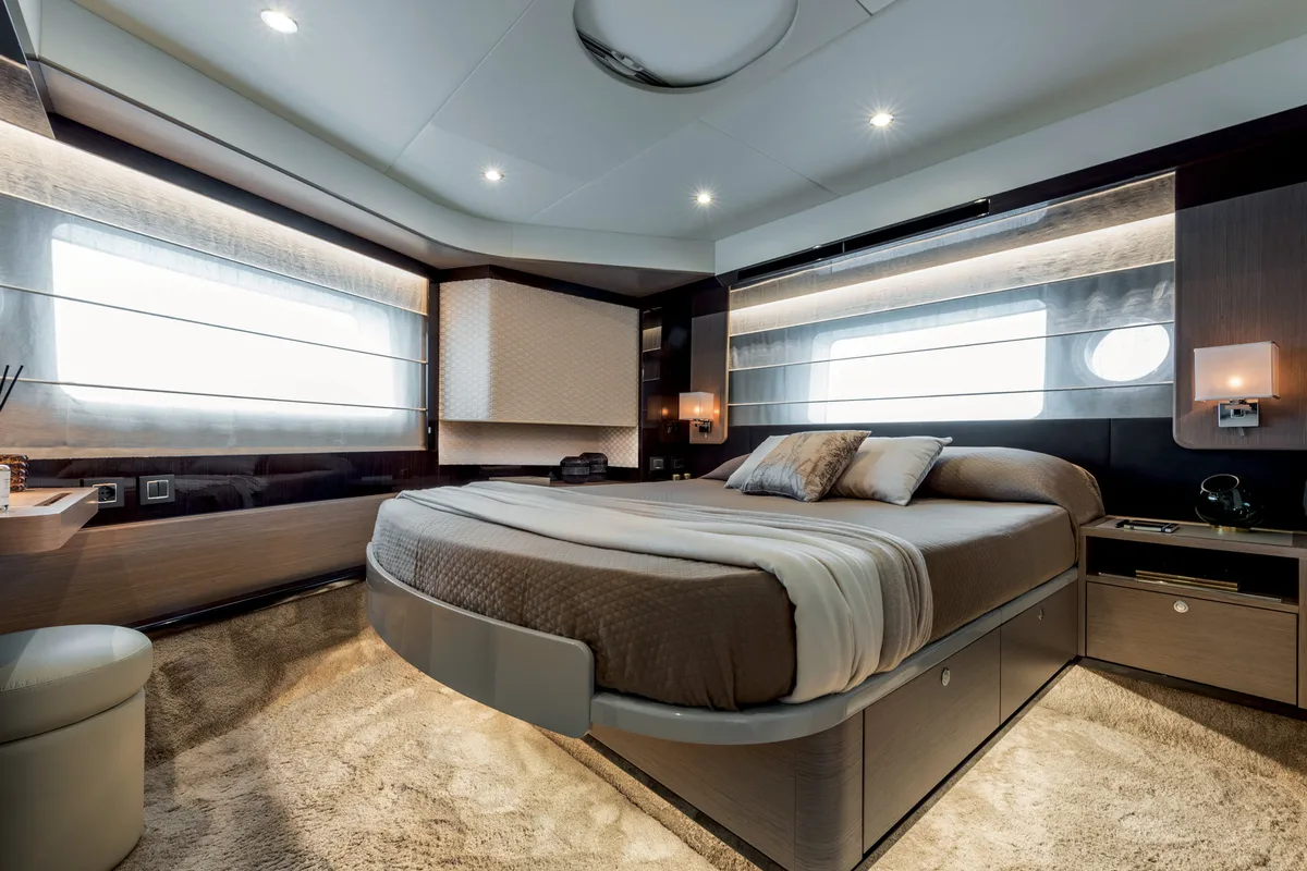 Cabin on MY WAY, a Absolute Yachts Navetta 48 motorboat at Općina Rogoznica, Croatia