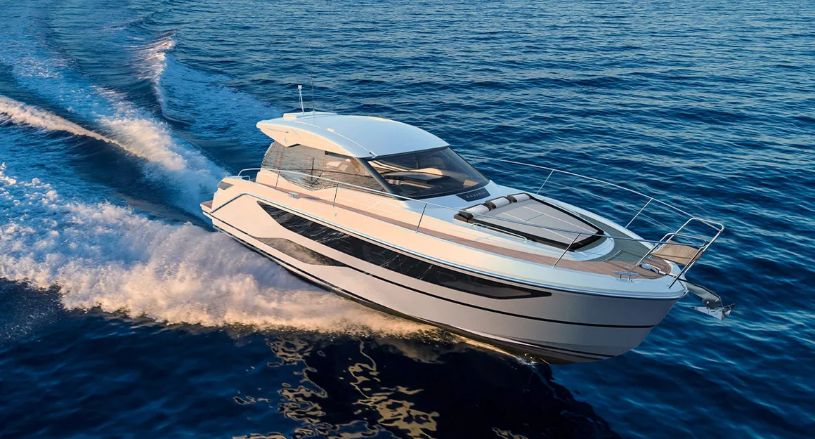 Lilian, a Bavaria SR36HT motor yacht at Grad Biograd na Moru, Croatia