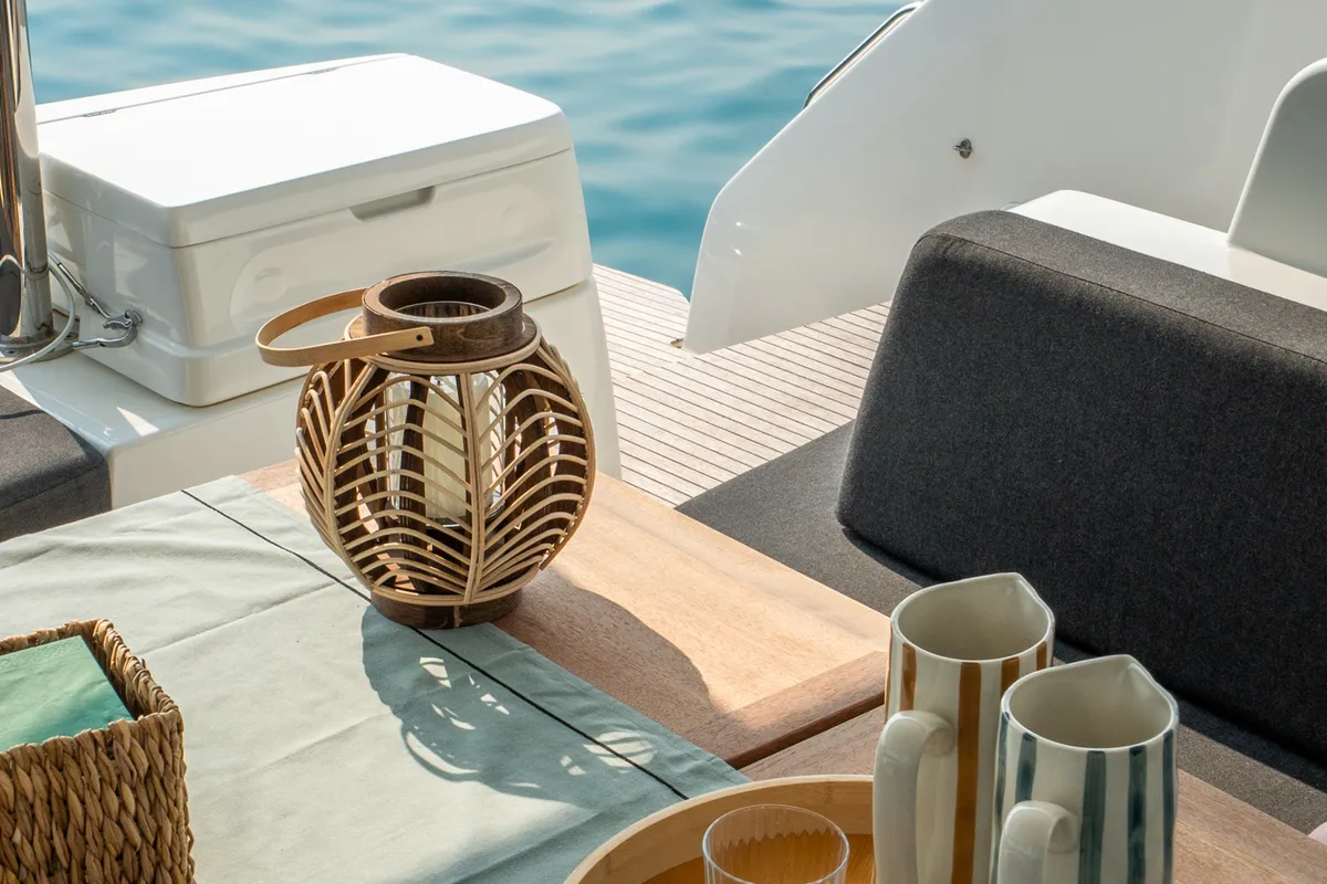 Paco - Premium line, a Lagoon 51 catamaran at Olbia, Italy