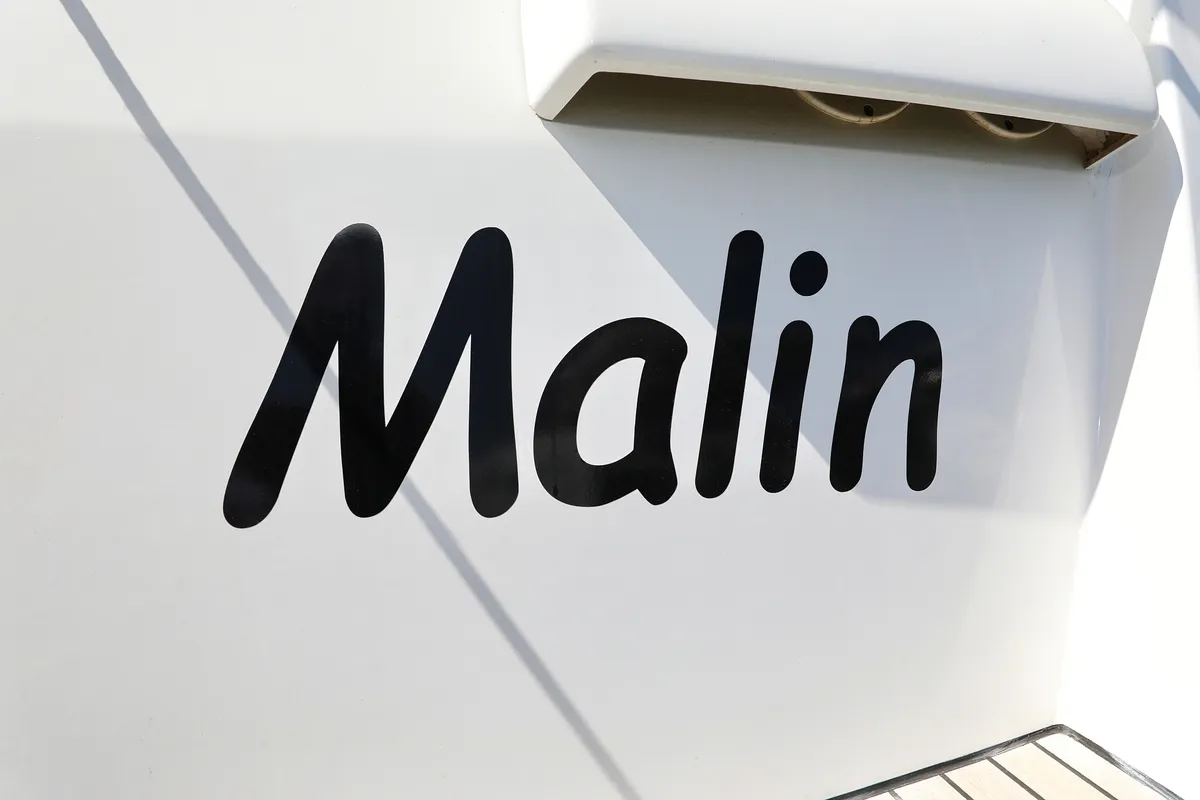 Malin, a Jeanneau Sun Odyssey 439 sailboat at Grad Vodice, Croatia