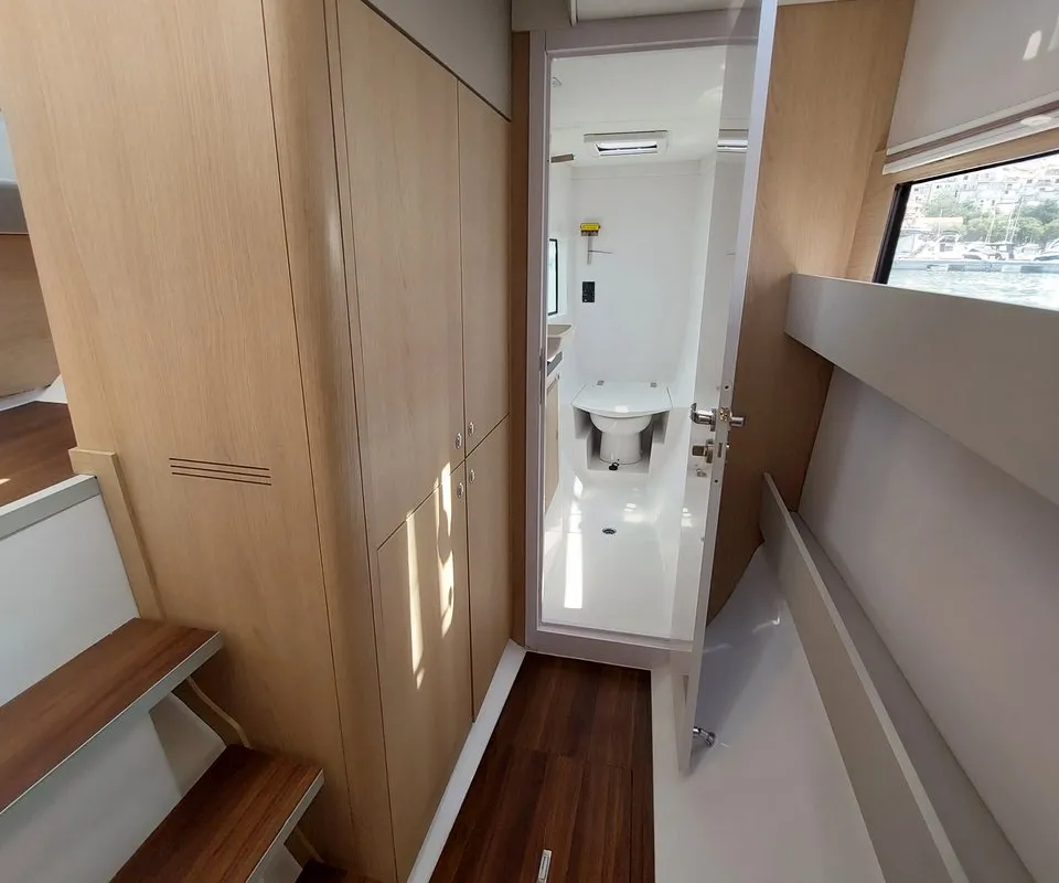 Marlon, a Aventura 34 catamaran at Grad Biograd na Moru, Croatia