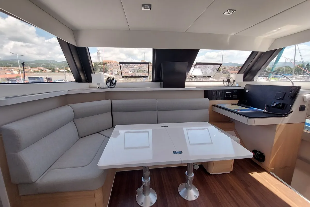 Marlon, a Aventura 34 catamaran at Grad Biograd na Moru, Croatia