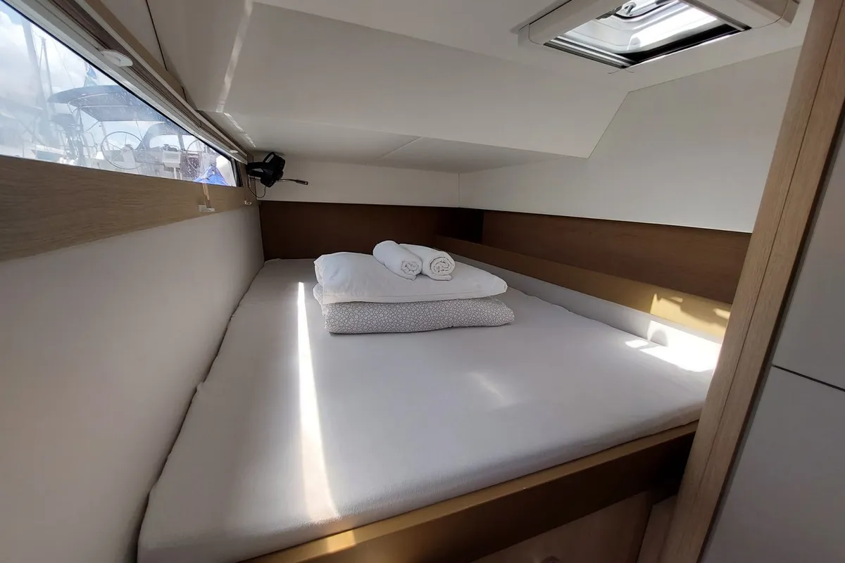 Marlon, a Aventura 34 catamaran at Grad Biograd na Moru, Croatia