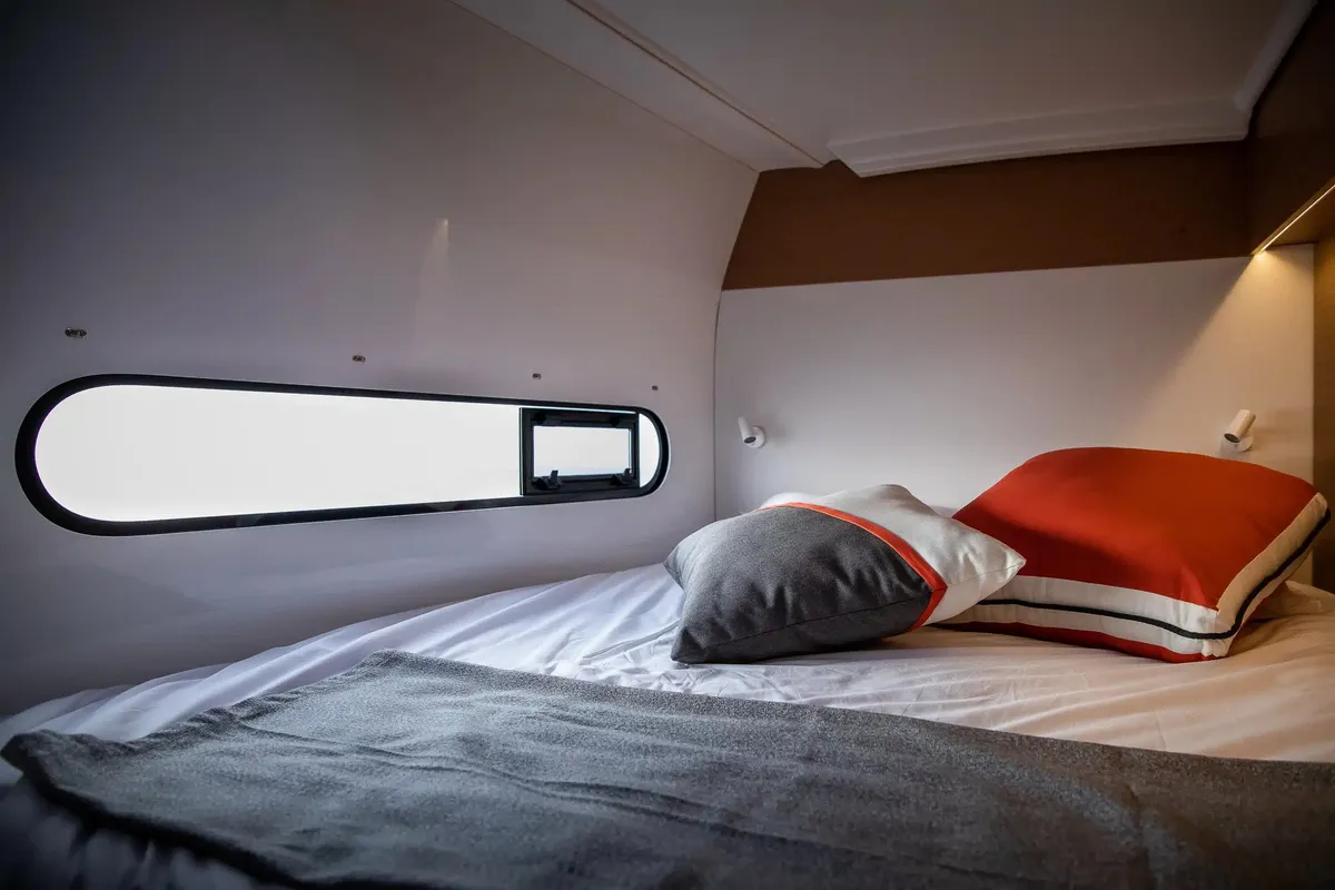 Cabin on Mara’amu, a Excess 11 catamaran at Papeete, France