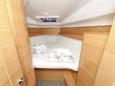Cabin on Sv. Nikola, a Elan Impression 40.1 sailboat at Grad Biograd na Moru, Croatia