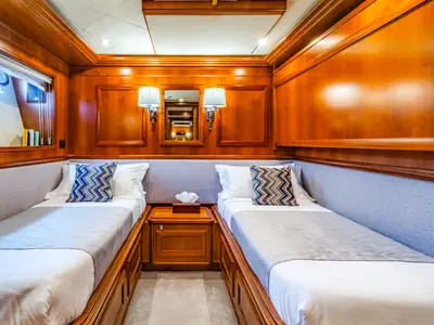 Cabin on Klobuk, a Gulet Motoryacht motor yacht at Grad Kaštela, Croatia
