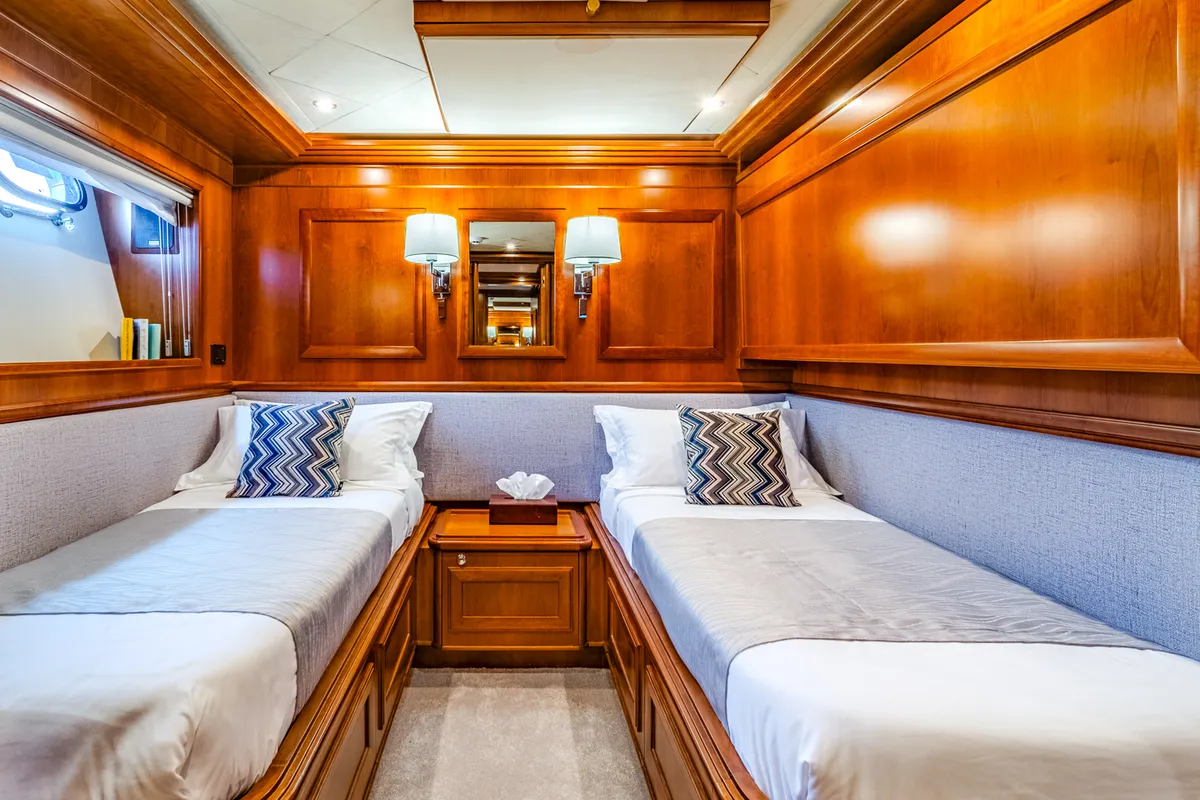 Cabin on Klobuk, a Gulet Motoryacht motor yacht at Grad Kaštela, Croatia