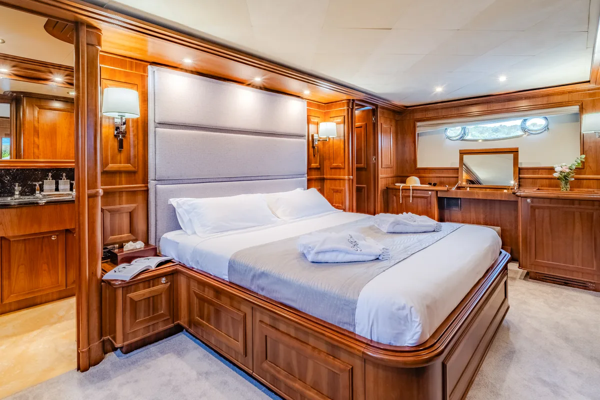 Cabin on Klobuk, a Gulet Motoryacht motor yacht at Grad Kaštela, Croatia