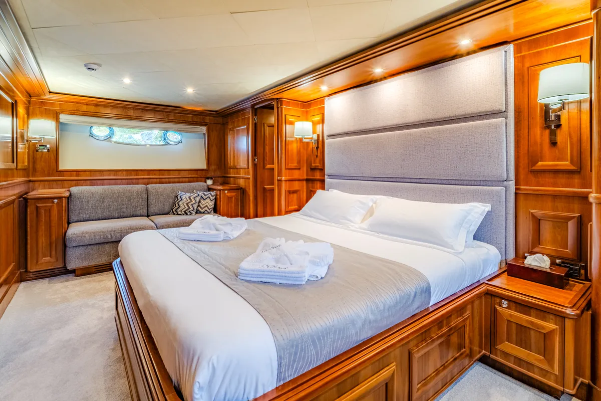 Cabin on Klobuk, a Gulet Motoryacht motor yacht at Grad Kaštela, Croatia