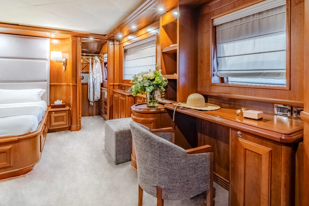 Cabin on Klobuk, a Gulet Motoryacht motor yacht at Grad Kaštela, Croatia