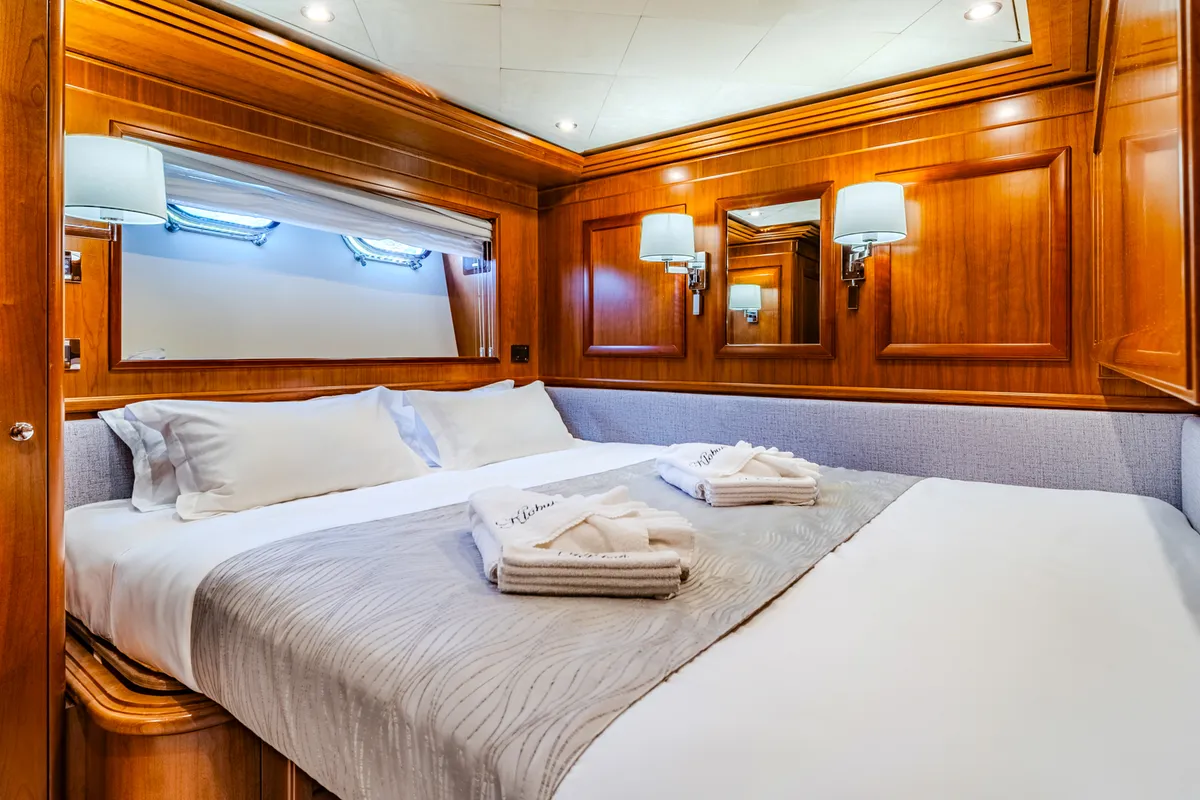 Cabin on Klobuk, a Gulet Motoryacht motor yacht at Grad Kaštela, Croatia