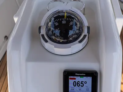 Lumina, a Jeanneau Sun Odyssey 410 sailboat at Grad Biograd na Moru, Croatia