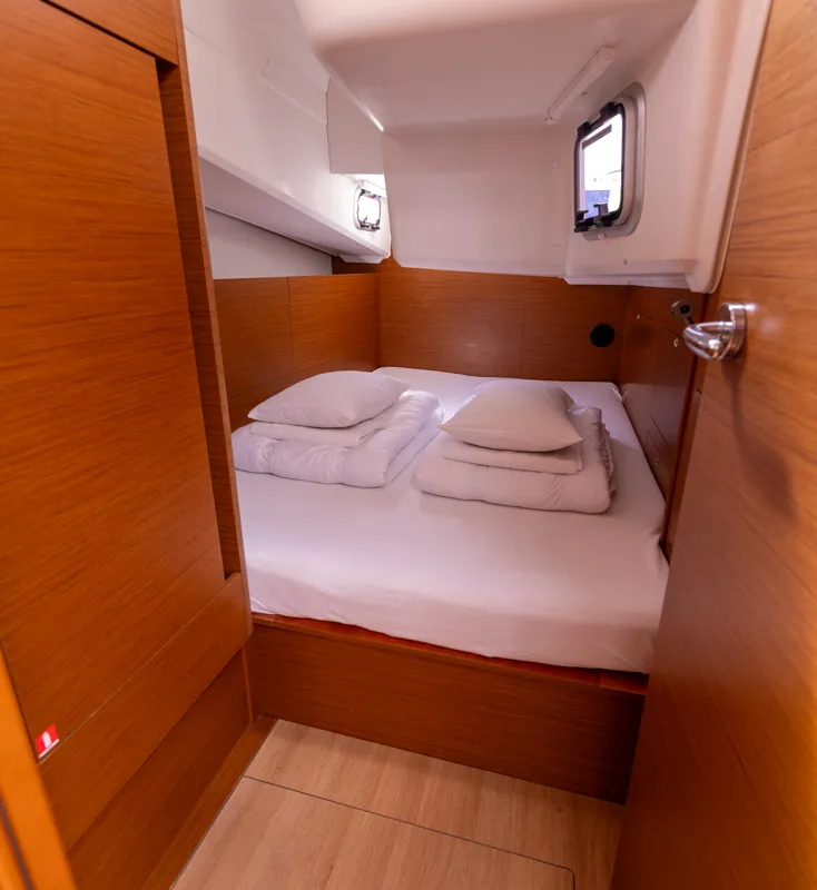 Lumina, a Jeanneau Sun Odyssey 410 sailboat at Grad Biograd na Moru, Croatia