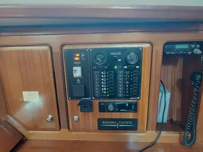 Salty Baby, a Bavaria Cruiser 40 sailboat at Salamina Municipal Unit, Greece