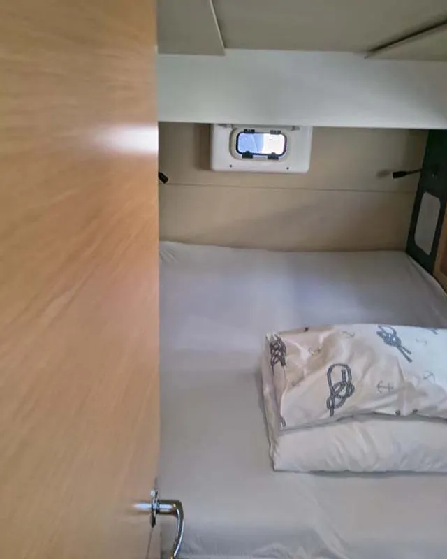 Cabin on Kalea, a Nautitech 40 Open catamaran at Murter, Croatia