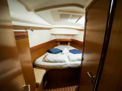 Cabin on Triton (NEW sails 2021), a Jeanneau Sun Odyssey 42 i sailboat at Volos Municipality, Greece