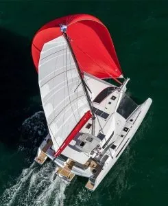 VayU, a Neel 47 sailboat at Propriano, France