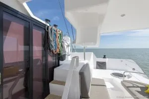 VayU, a Neel 47 sailboat at Propriano, France