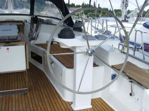 Patroklos, a Bavaria Cruiser 45 sailboat at Municipal Unit of Lefkada, Greece