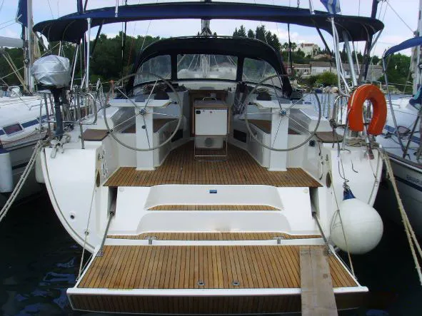 Patroklos, a Bavaria Cruiser 45 sailboat at Municipal Unit of Lefkada, Greece
