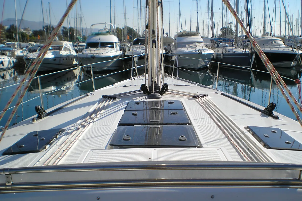 Patroklos, a Bavaria Cruiser 45 sailboat at Municipal Unit of Lefkada, Greece