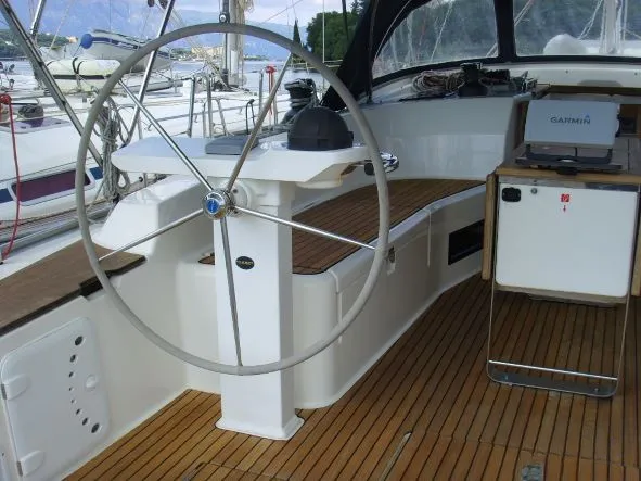 Patroklos, a Bavaria Cruiser 45 sailboat at Municipal Unit of Lefkada, Greece