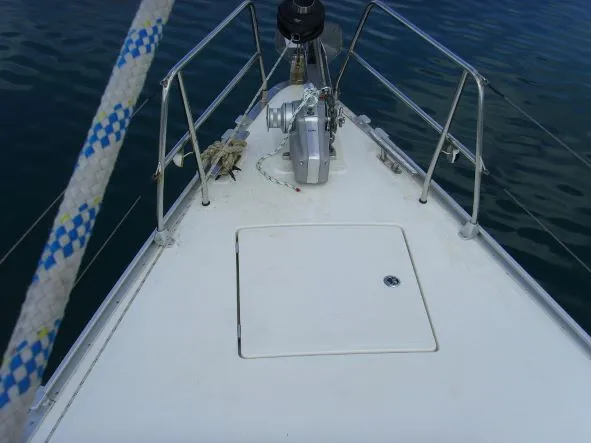 Patroklos, a Bavaria Cruiser 45 sailboat at Municipal Unit of Lefkada, Greece
