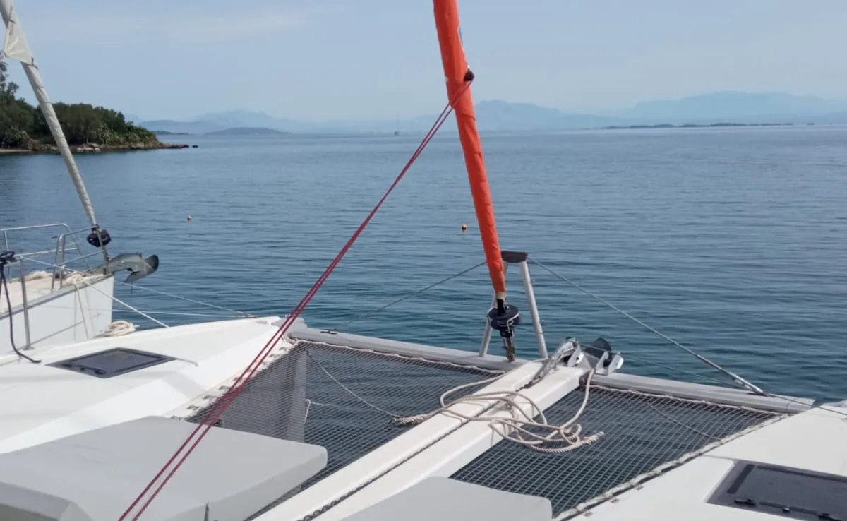 MALAOLAUR, a Excess 11 catamaran at Municipal Unit of Lefkada, Greece