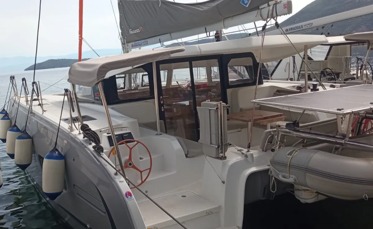 MALAOLAUR, a Excess 11 catamaran at Municipal Unit of Lefkada, Greece