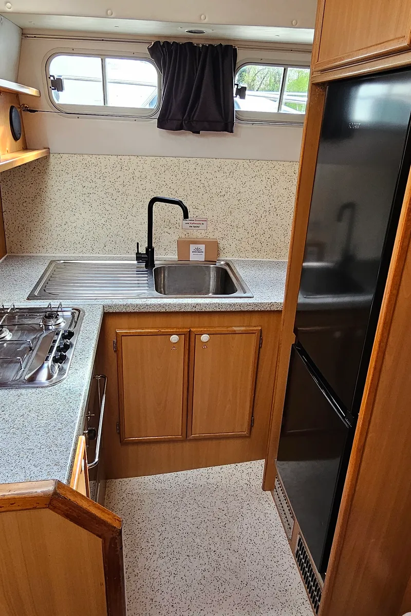 Galley of Artemis, a Gulet Tarpon 37 N motorboat at Lübz, Germany