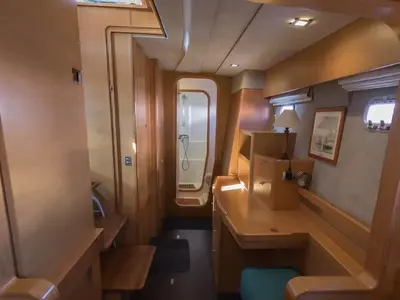 Head on Seabar, a Catana 50 catamaran at Lisbon, Portugal