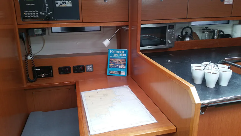 Leonis, a Bavaria Cruiser 50 sailboat at Llucmajor, Spain
