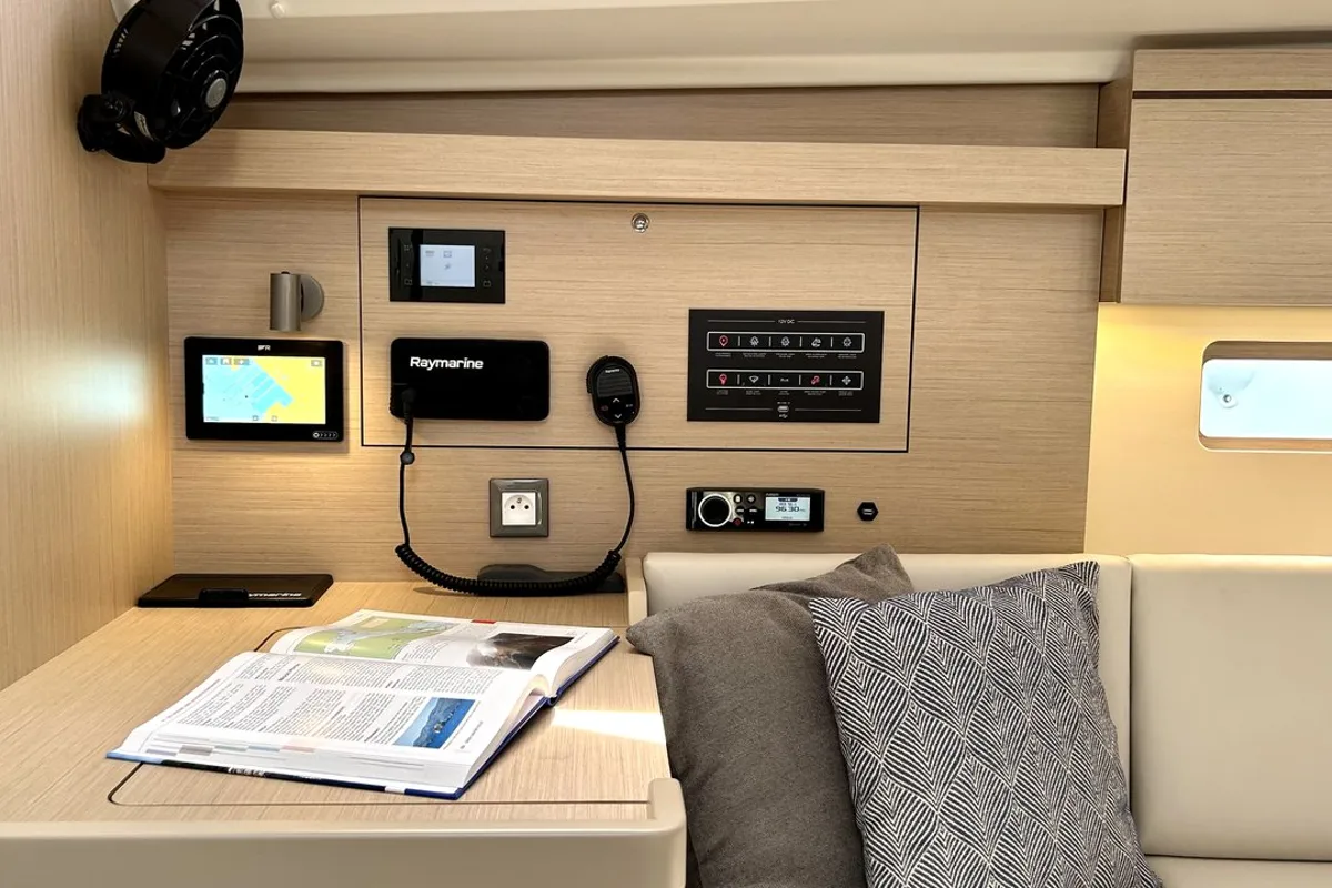 Valkyrie, a Beneteau Oceanis 40.1 sailboat at Kontokali, Greece