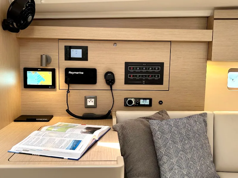 Valkyrie, a Beneteau Oceanis 40.1 sailboat at Kontokali, Greece