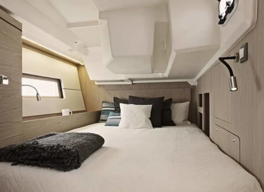 Cabin on Oceanis 461/3/3 Premium, a Beneteau Oceanis 461 sailboat at Grand Anse, Grenada