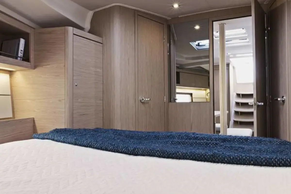 Cabin on Oceanis 461/3/3 Premium, a Beneteau Oceanis 461 sailboat at Grand Anse, Grenada