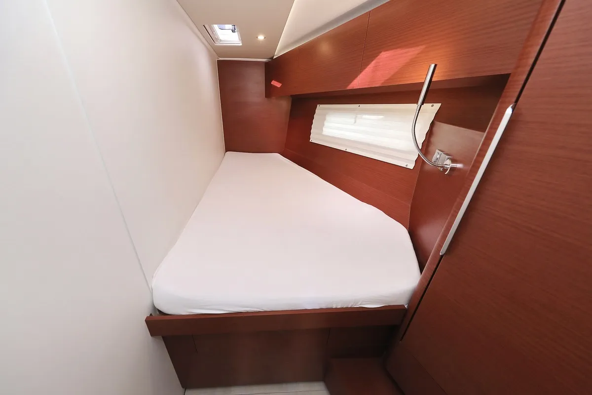 Cabin on Jameson, a Hanse 460 sailboat at Grad Biograd na Moru, Croatia